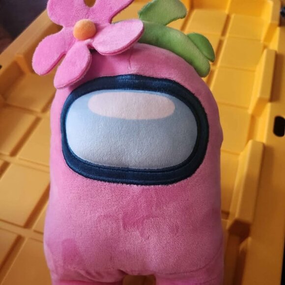 Pink Among Us Plush 12" - Picture 1 of 3